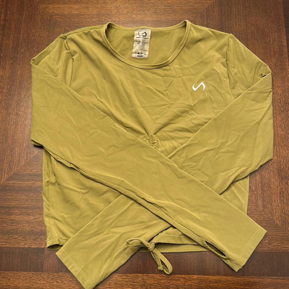 TLF cropped athletic top